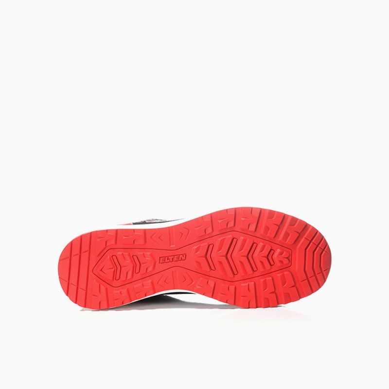 ELTEN-Sicherheitsschnürstiefel BATIS BOA® black-red Low ESD S1PL