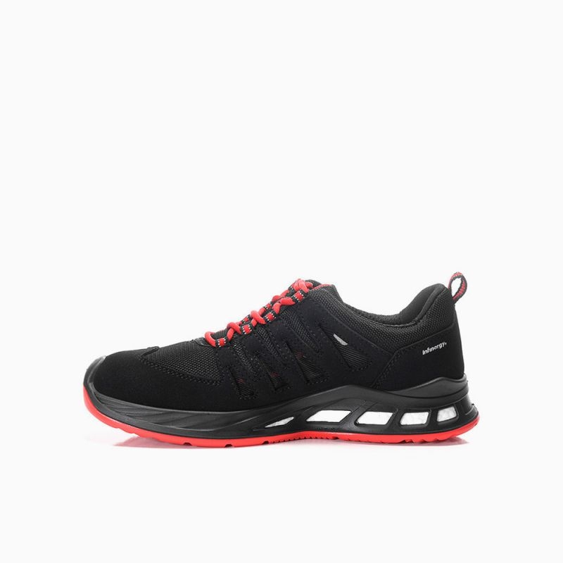 ELTEN Sicherheitshalbschuh, MADDOX XXR Air black-red Low ESD S1PS
