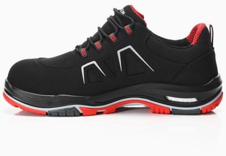 ELTEN-S3-Sicherheitshalbschuh, ALAN XXTP black-red low, ESD, schwarz-rot