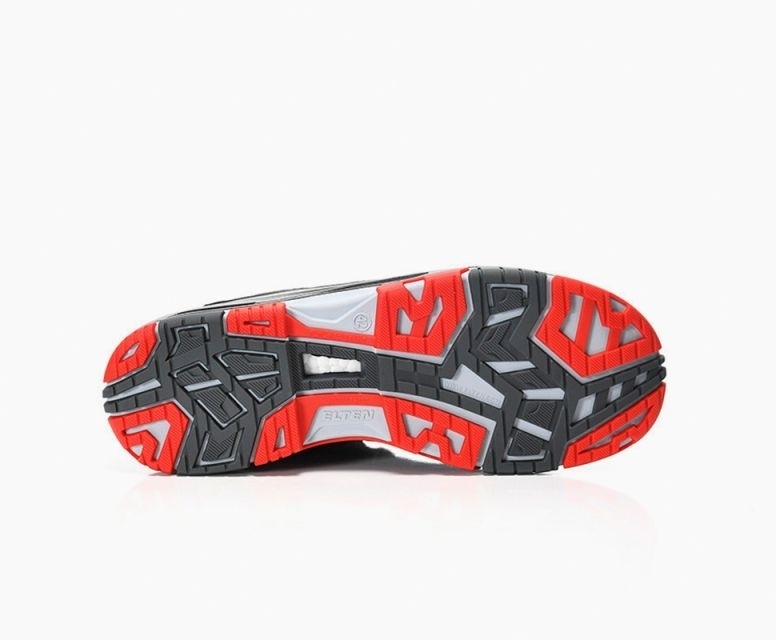ELTEN-S3-Sicherheitshalbschuh, ALAN XXTP black-red low, ESD, schwarz-rot