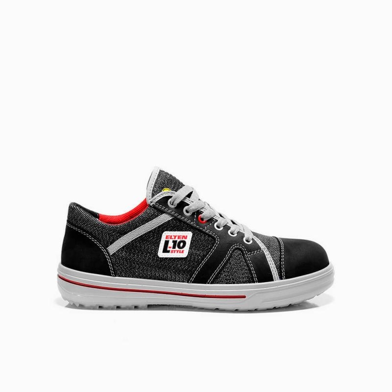 ELTEN-Footwear, S3-Arbeits-Berufs-Sicherheits-Schuhe, Halbschuhe, SENSATION UP LOW ESD, schwarz