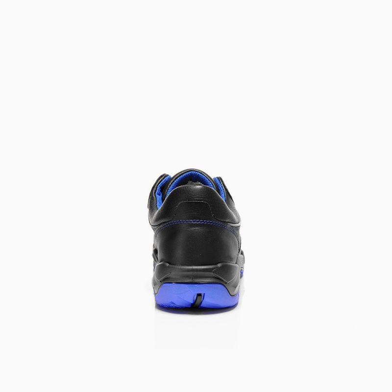 ELTEN-Footwear, S3-Arbeits-Berufs-Sicherheits-Schuhe, Halbschuhe, REACTION blue Low, ESD, schwarz/blau