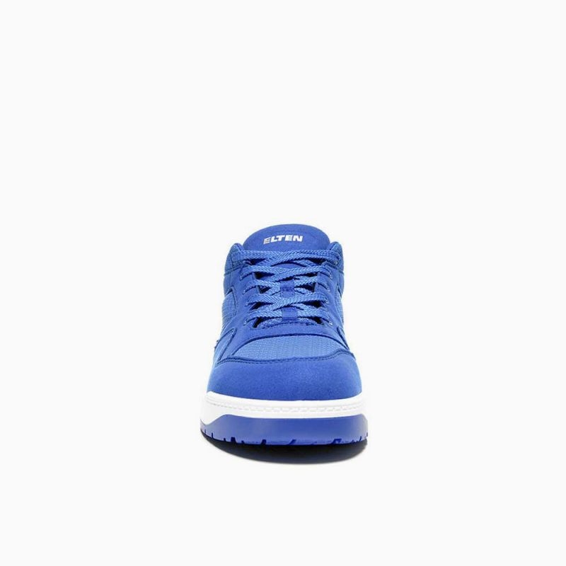 ELTEN-Footwear, S1P-Arbeits-Berufs-Sicherheits-Schuhe, Halbschuhe, MAVERICK BLUE LOW ESD, blau