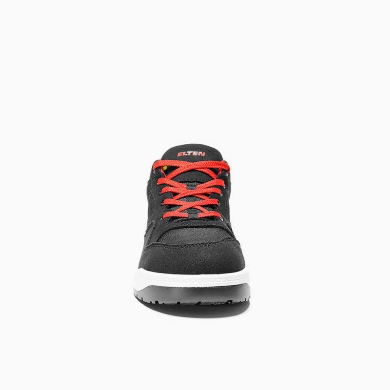 ELTEN-Footwear, S3-Arbeits-Berufs-Sicherheits-Schuhe, Halbschuhe, Maverick Black Low, Esd, schwarz