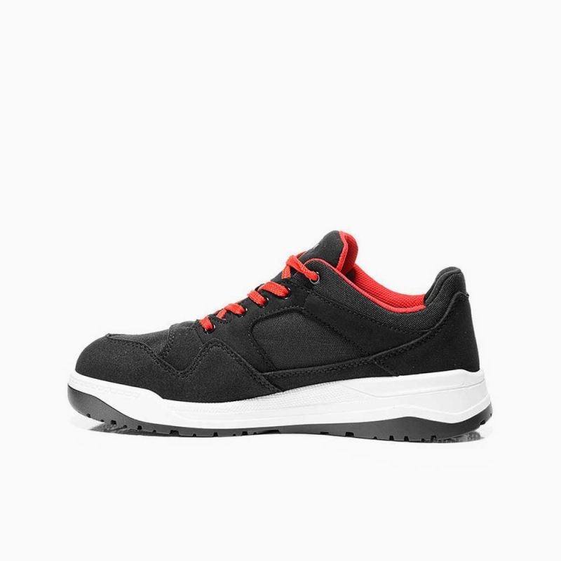 ELTEN-Footwear, S3-Arbeits-Berufs-Sicherheits-Schuhe, Halbschuhe, Maverick Black Low, Esd, schwarz