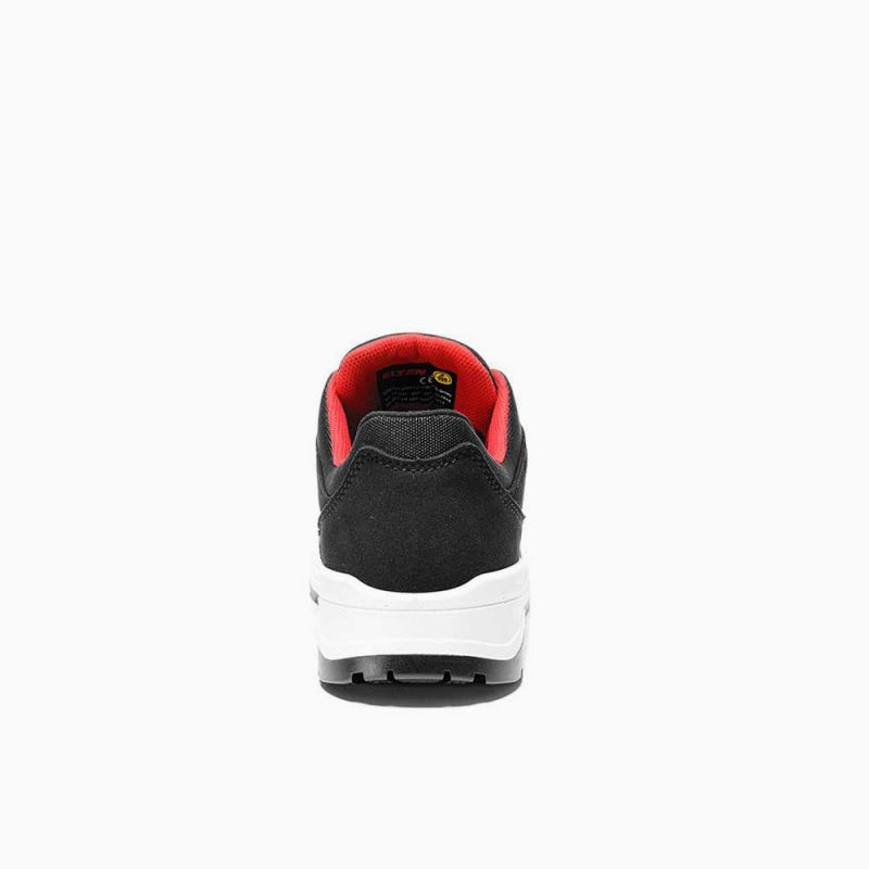 ELTEN-Footwear, S3-Arbeits-Berufs-Sicherheits-Schuhe, Halbschuhe, Maverick Black Low, Esd, schwarz