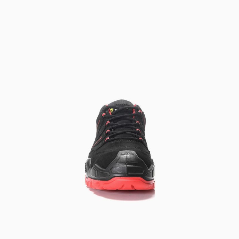 ELTEN-S3-Sicherheitshalbschuh, QUENTIN black-red low, ESD, schwarz-rot