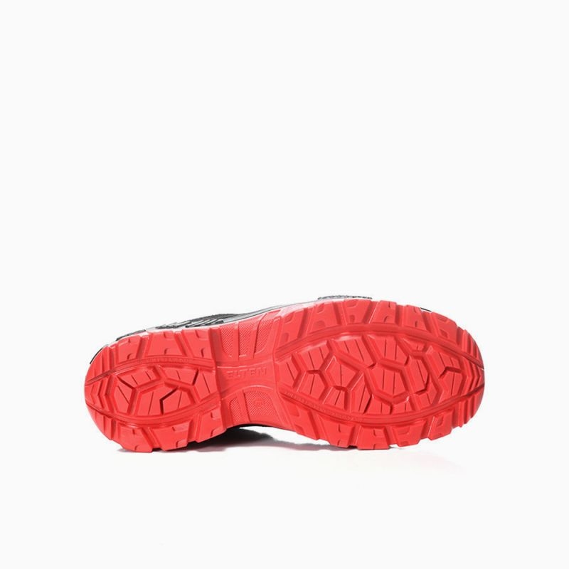 ELTEN-S3-Sicherheitshalbschuh, QUENTIN black-red low, ESD, schwarz-rot
