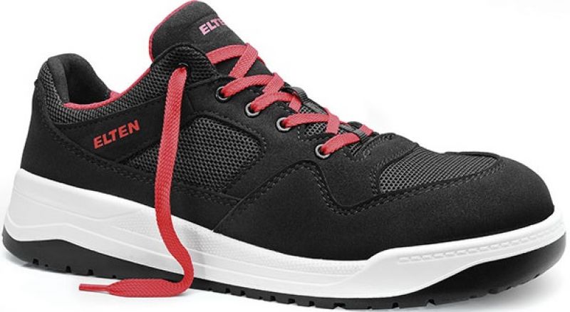 ELTEN-Footwear, S1P-Arbeits-Berufs-Sicherheits-Schuhe, Halbschuhe, LAKERS black Low ESD, schwarz