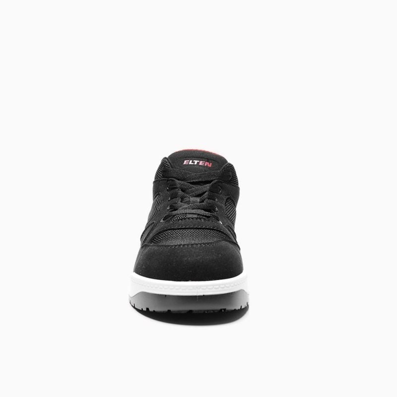 ELTEN-Footwear, S1P-Arbeits-Berufs-Sicherheits-Schuhe, Halbschuhe, LAKERS black Low ESD, schwarz