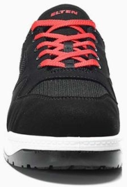 ELTEN-S1P, Sicherheitshalbschuhe, LAKERS M, black Low ESD, schwarz