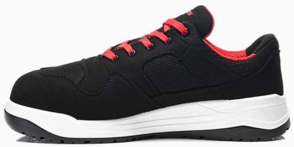 ELTEN-S1P, Sicherheitshalbschuhe, LAKERS M, black Low ESD, schwarz