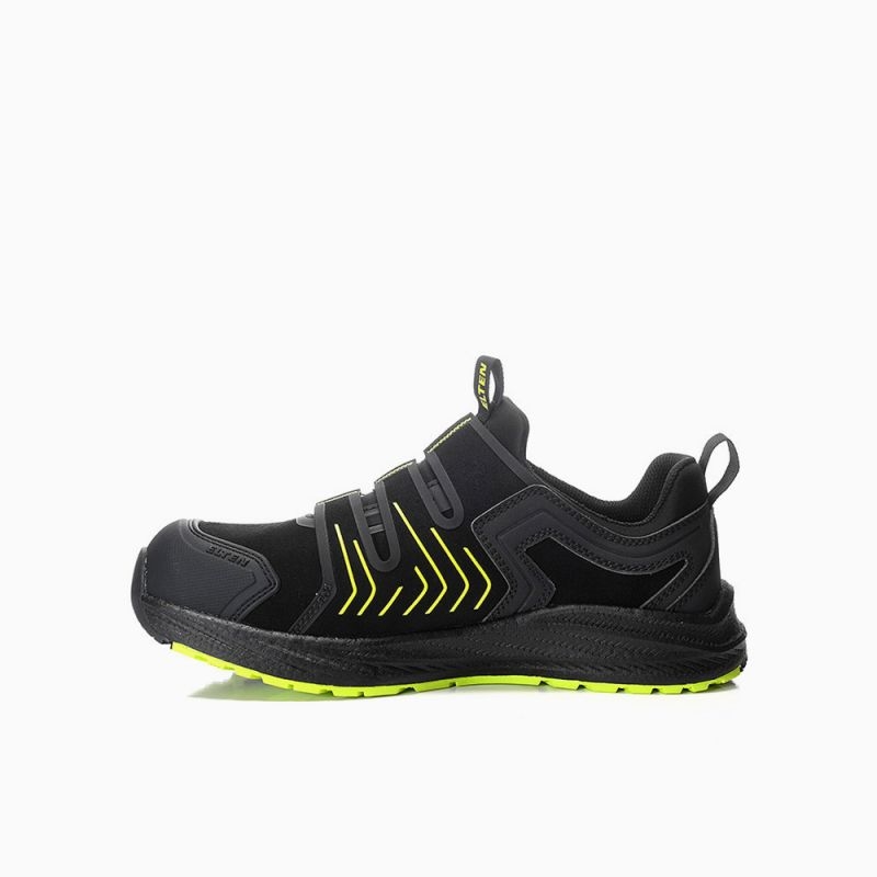 ELTEN Sicherheitshalbschuh, IVAR XXNF BOA® black-lime Low ESD S3S