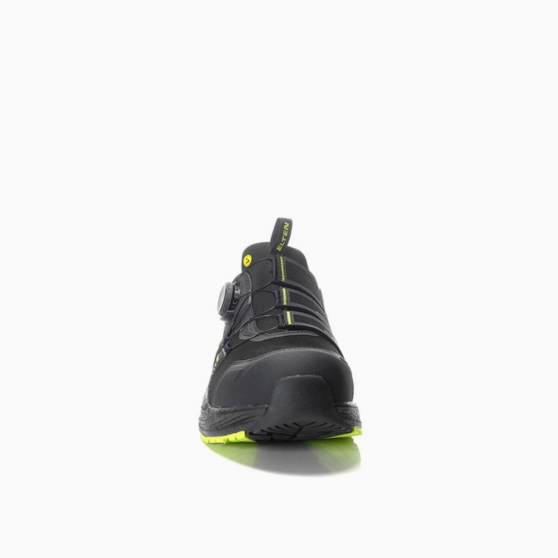 ELTEN Sicherheitshalbschuh, IVAR XXNF BOA® black-lime Low ESD S3S