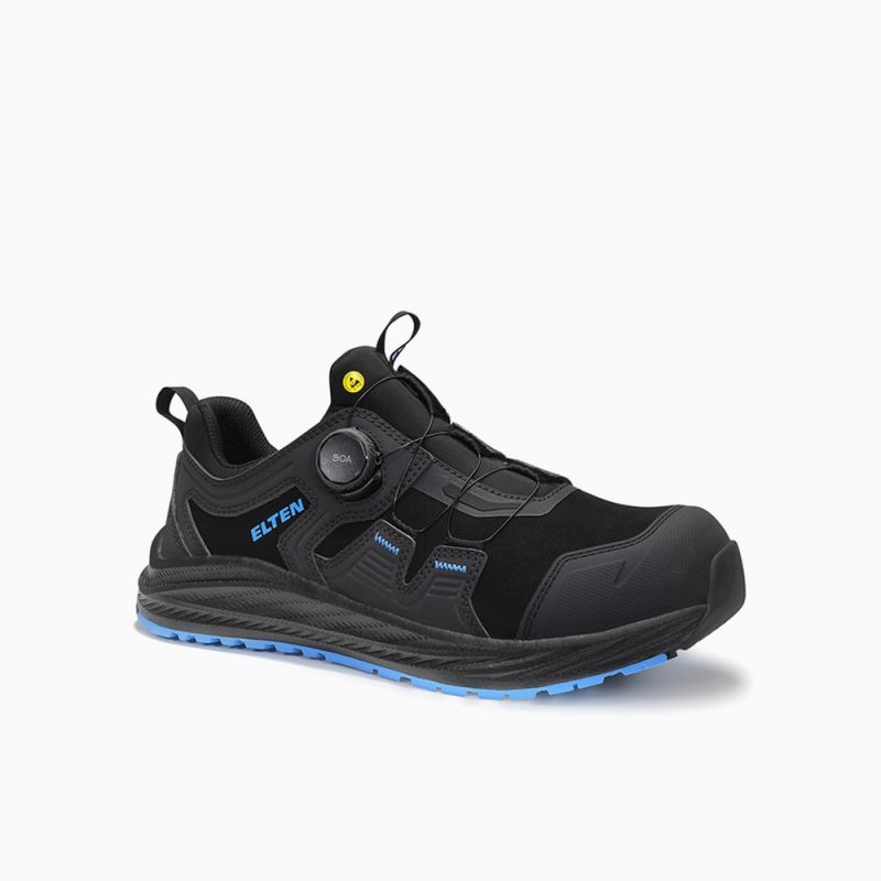 ELTEN Sicherheitshalbschuh, IVAR XXNF BOA® black-blue Low ESD S3S