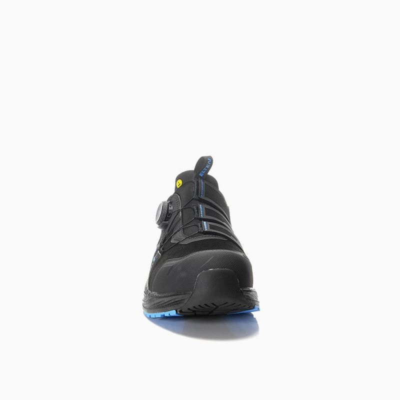 ELTEN Sicherheitshalbschuh, IVAR XXNF BOA® black-blue Low ESD S3S