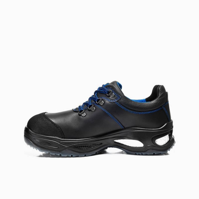 ELTEN-Footwear, S3-Arbeits-Berufs-Sicherheits-Schuhe, Halbschuhe, MILTON Low, ESD, schwarz