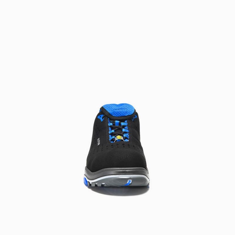 ELTEN-Footwear, S1-ERGO-ACTIVE-Arbeits-Berufs-Sicherheits-Schuhe, Halbschuhe, IMPULSE EA Low, ESD, Fußtyp 1, blau
