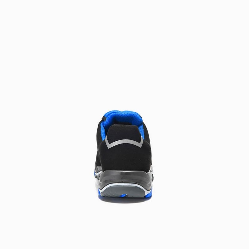 ELTEN-Footwear, S1-ERGO-ACTIVE-Arbeits-Berufs-Sicherheits-Schuhe, Halbschuhe, IMPULSE EA Low, ESD, Fußtyp 1, blau