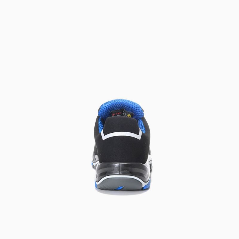 ELTEN-Footwear, S1-ERGO-ACTIVE-Arbeits-Berufs-Sicherheits-Schuhe, Halbschuhe, IMPULSE EA Low, ESD, Fußtyp 2, blau
