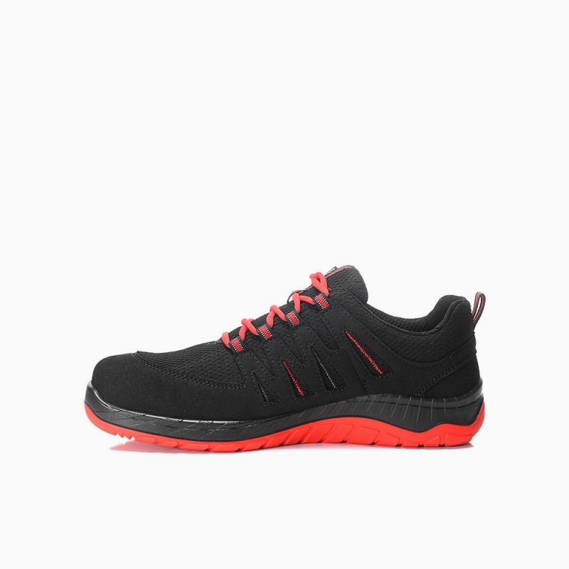 ELTEN Sicherheitshalbschuh, MADDOX Compo black-red Low ESD S3S