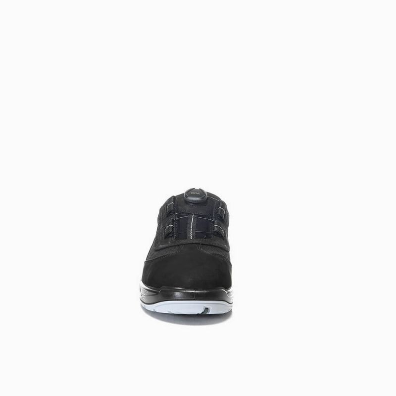 ELTEN-Footwear, S3-Arbeits-Berufs-Sicherheits-Schuhe, Halbschuhe, DUSTIN BOA LOW ESD, schwarz