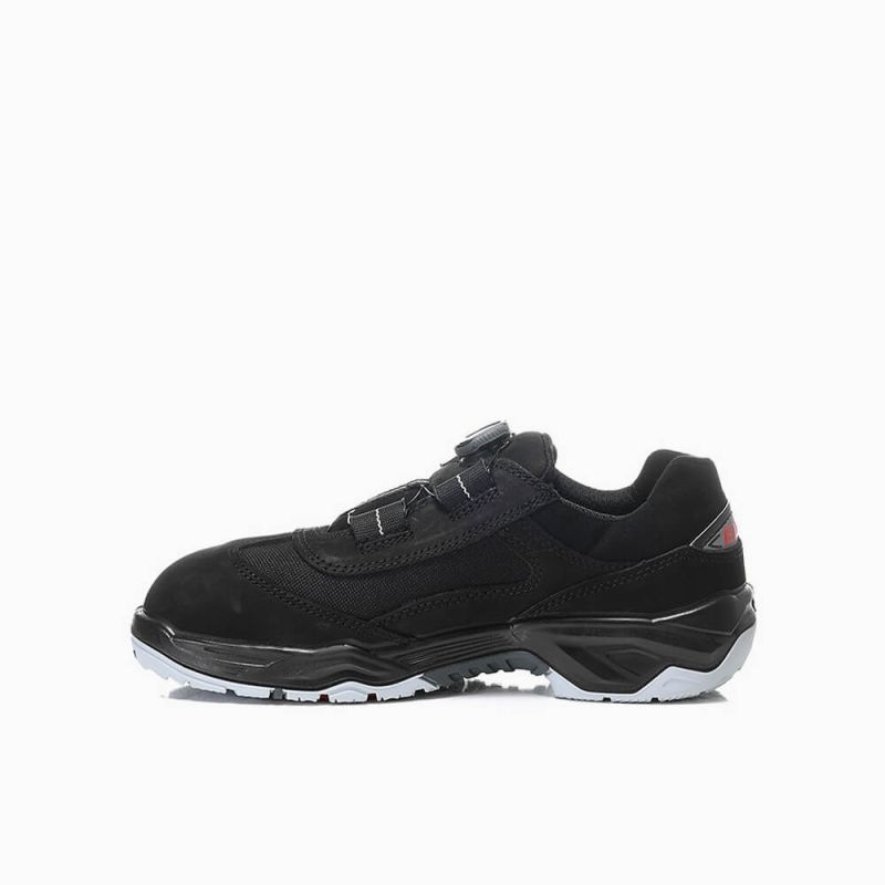 ELTEN-Footwear, S3-Arbeits-Berufs-Sicherheits-Schuhe, Halbschuhe, DUSTIN BOA LOW ESD, schwarz