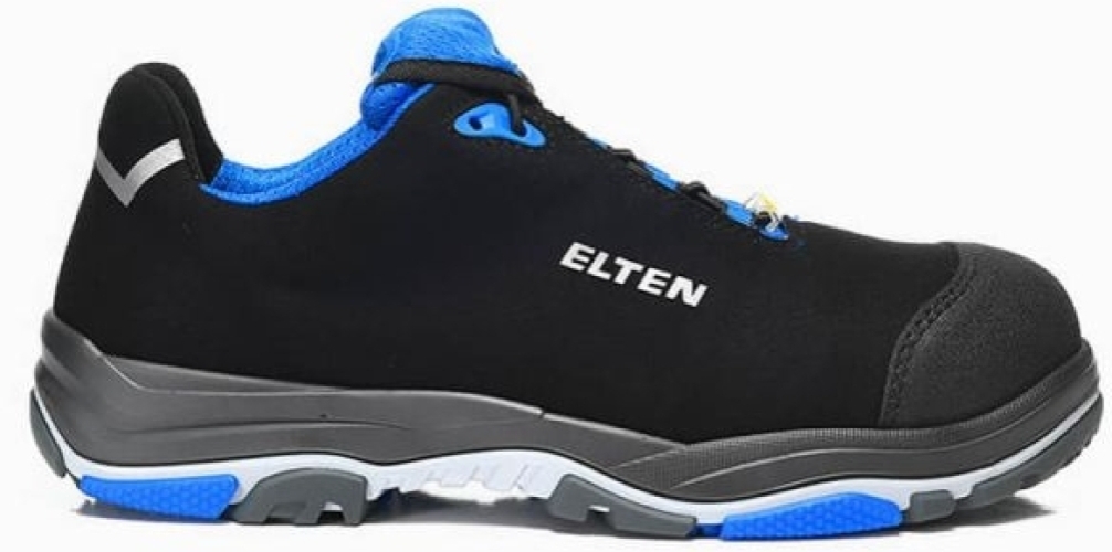 ELTEN-Footwear, S2-ERGO-ACTIVE-Arbeits-Berufs-Sicherheits-Schuhe, Halbschuhe, IMPULSE EA Low, ESD, Fußtyp 1, blau