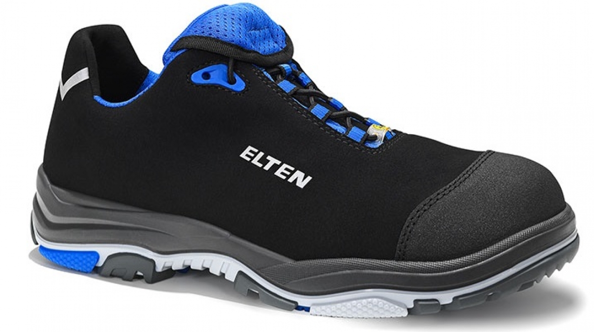 ELTEN-Footwear, S2-ERGO-ACTIVE-Arbeits-Berufs-Sicherheits-Schuhe, Halbschuhe, IMPULSE EA Low, ESD, Futyp 2, blau