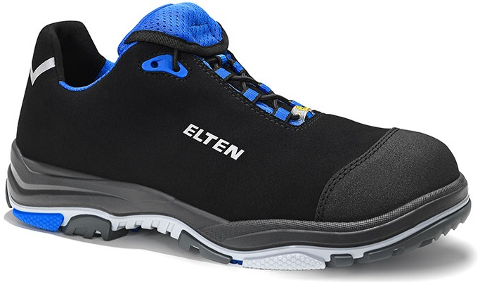 ELTEN-Footwear, S2-ERGO-ACTIVE-Arbeits-Berufs-Sicherheits-Schuhe, Halbschuhe, IMPULSE EA Low, ESD, Fußtyp 2, blau