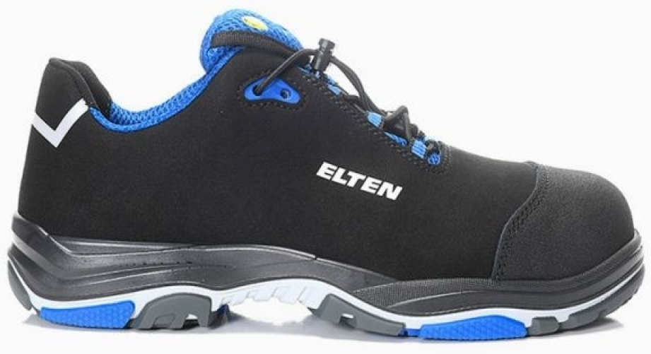 ELTEN-Footwear, S2-ERGO-ACTIVE-Arbeits-Berufs-Sicherheits-Schuhe, Halbschuhe, IMPULSE EA Low, ESD, Fußtyp 2, blau