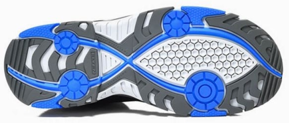 ELTEN-Footwear, S2-ERGO-ACTIVE-Arbeits-Berufs-Sicherheits-Schuhe, Halbschuhe, IMPULSE EA Low, ESD, Fußtyp 3, blau