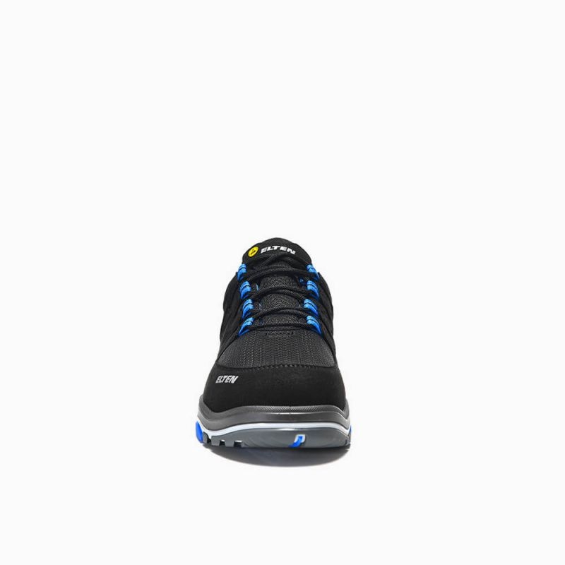 ELTEN-Footwear, S1P-ERGO-ACTIVE-Arbeits-Berufs-Sicherheits-Schuhe, Halbschuhe, WILLIAM Low, ESD, Fußtyp 1, blau