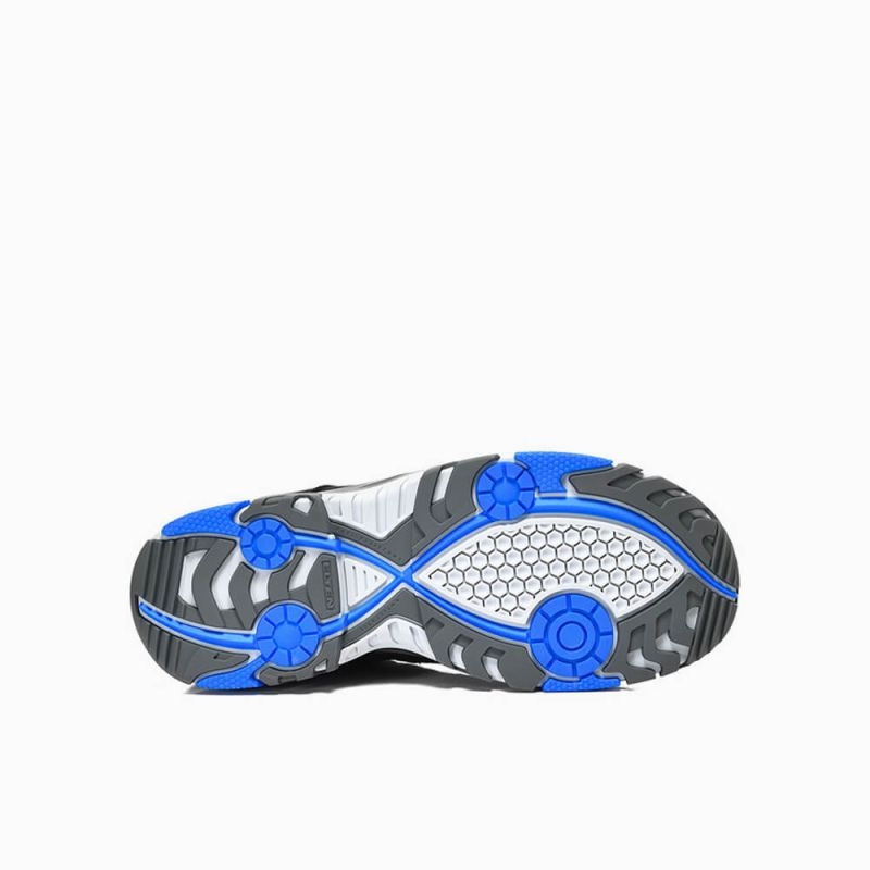 ELTEN-Footwear, S1P-ERGO-ACTIVE-Arbeits-Berufs-Sicherheits-Schuhe, Halbschuhe, WILLIAM Low, ESD, Fußtyp 1, blau