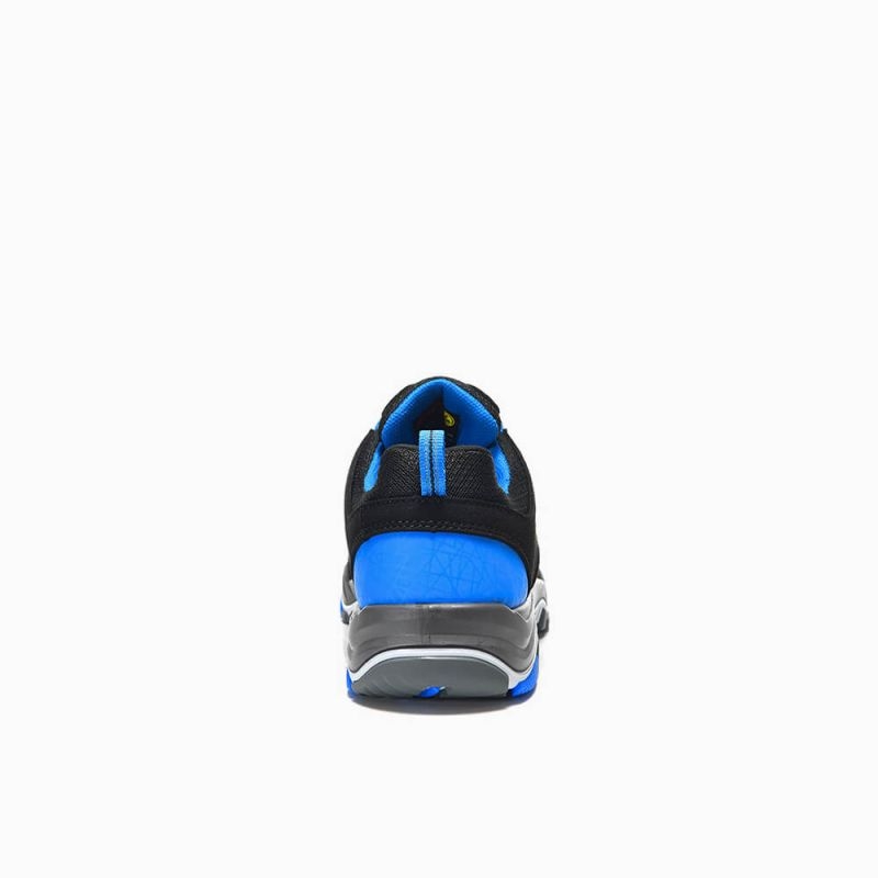 ELTEN-Footwear, S1P-ERGO-ACTIVE-Arbeits-Berufs-Sicherheits-Schuhe, Halbschuhe, WILLIAM Low, ESD, Fußtyp 3, blau