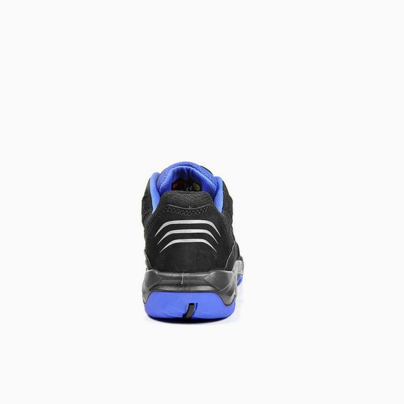 ELTEN-Footwear, S1-Arbeits-Berufs-Sicherheits-Schuhe, Halbschuhe, AMBITION BLUE LOW, ESD, blau