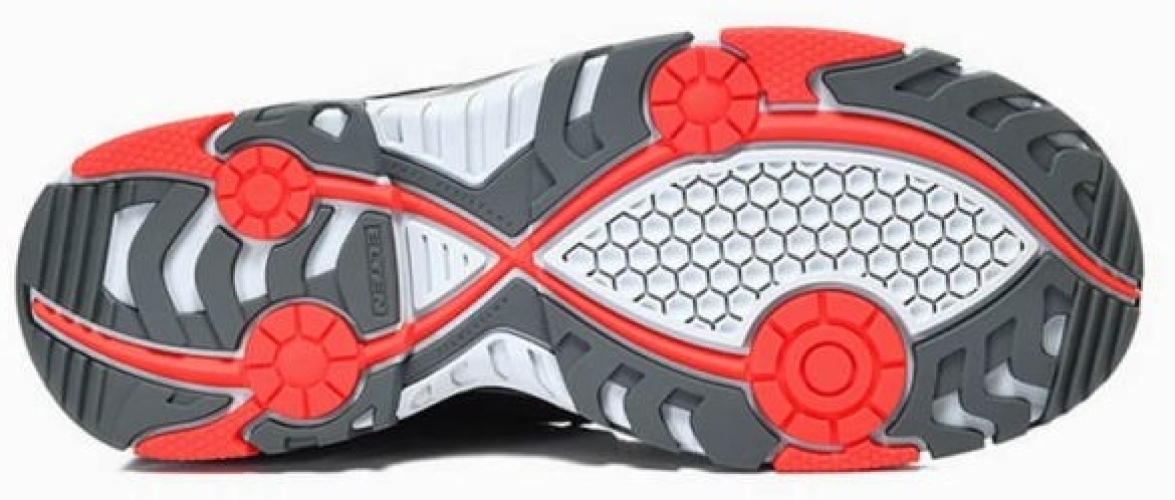 ELTEN-Footwear, S1P-ERGO-ACTIVE-Arbeits-Berufs-Sicherheits-Schuhe, Halbschuhe, ANTHONY Low, ESD, Fußtyp 1, rot