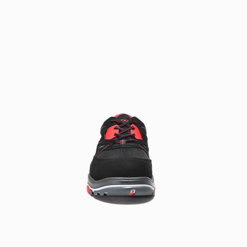 ELTEN-Footwear, S1P-ERGO-ACTIVE-Arbeits-Berufs-Sicherheits-Schuhe, Halbschuhe, ANTHONY Low, ESD, Fußtyp 2, rot