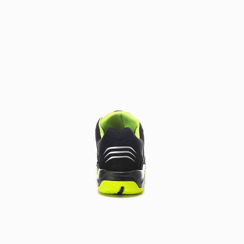 ELTEN-Footwear, S2-Arbeits-Berufs-Sicherheits-Schuhe, Halbschuhe, AMBITION BOA LOW, ESD, schwarz/gelb