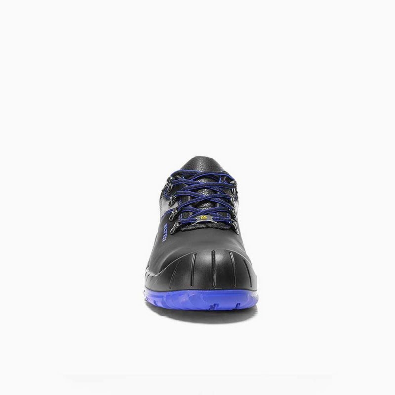 ELTEN-Footwear, Arbeits-Berufs-Sicherheits-Schuhe, Halbschuhe, ALLESIO blue Low, ESD, S3, schwarz/blau