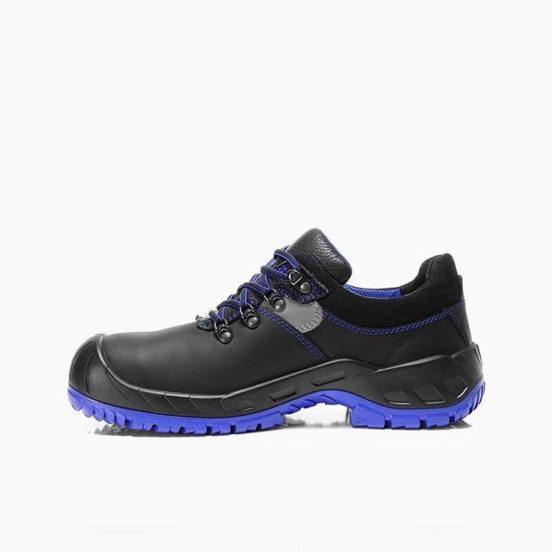 ELTEN-Footwear, Arbeits-Berufs-Sicherheits-Schuhe, Halbschuhe, ALLESIO blue Low, ESD, S3, schwarz/blau