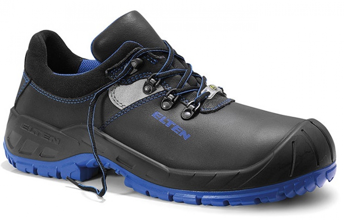 ELTEN-Footwear, S3-SAFETY GRIP-Arbeits-Berufs-Sicherheits-Schuhe, Halbschuhe, ALESSIO XXW Low, ESD, schwarz