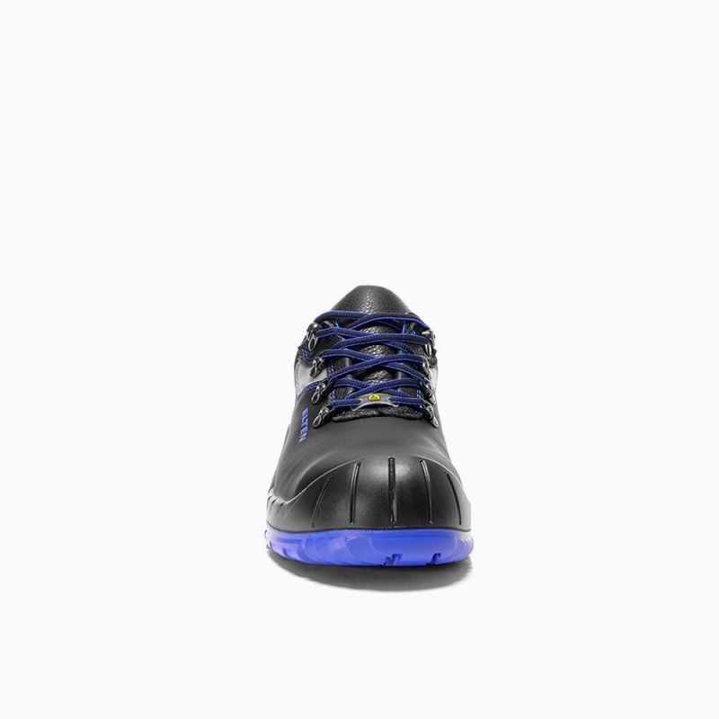 ELTEN-Footwear, S3-SAFETY GRIP-Arbeits-Berufs-Sicherheits-Schuhe, Halbschuhe, ALESSIO XXW Low, ESD, schwarz