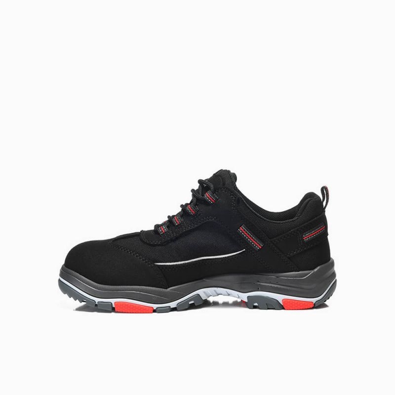 ELTEN-Footwear, S3-ERGO-ACTIVE-Arbeits-Berufs-Sicherheits-Schuhe, Halbschuhe, MATTHEW TPU Low, ESD, Fußtyp 1, schwarz