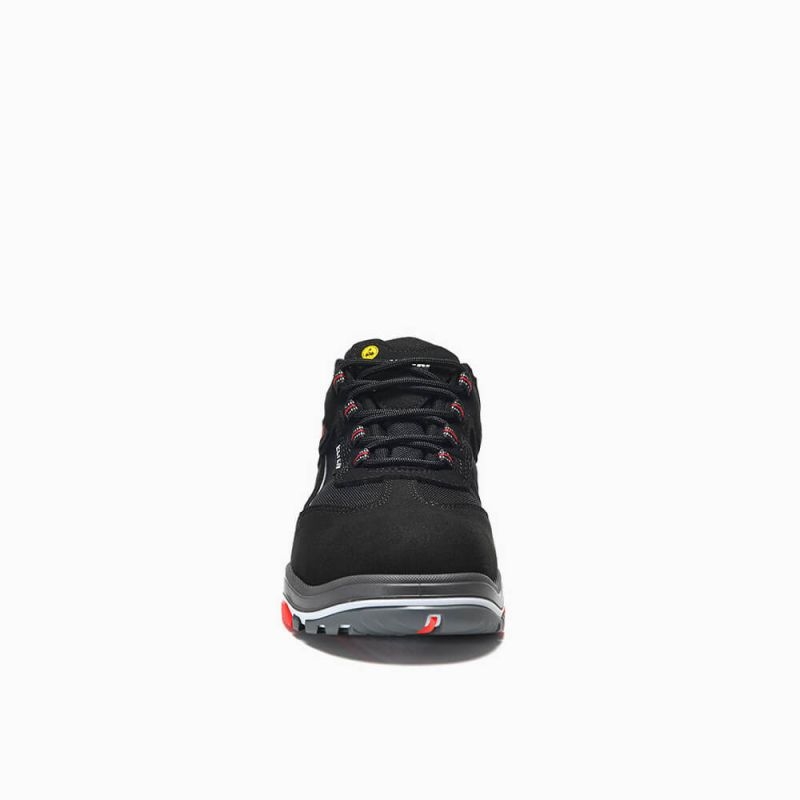 ELTEN-Footwear, S3-ERGO-ACTIVE-Arbeits-Berufs-Sicherheits-Schuhe, Halbschuhe, MATTHEW TPU Low, ESD, Fußtyp 2, schwarz