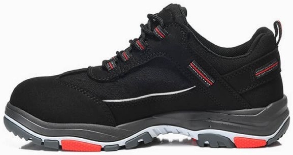 ELTEN-Footwear, S3-ERGO-ACTIVE-Arbeits-Berufs-Sicherheits-Schuhe, Halbschuhe, MATTHEW TPU Low, ESD, Fußtyp 3, schwarz
