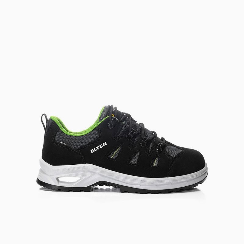 ELTEN-S2-Sicherheitshalbschuh RIWEMO XXP GTX black-green Low ESD S2 WR CI