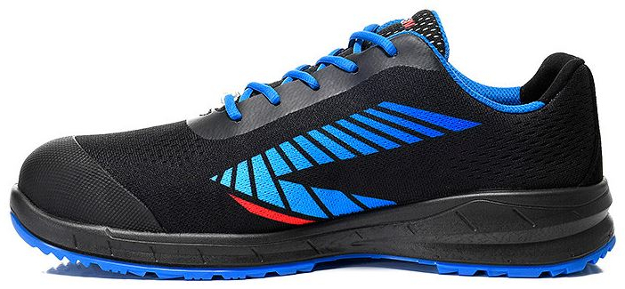 ELTEN-Footwear, S1-Arbeits-Berufs-Sicherheits-Schuhe, Halbschuhe, LARKIN XXSports Low, ESD, schwarz-blau