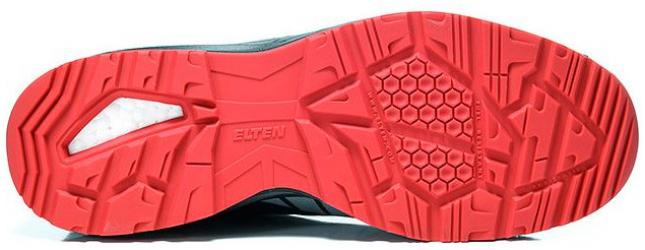 ELTEN-Footwear, S1P-Arbeits-Berufs-Sicherheits-Schuhe, Halbschuhe, LARKIN XX Sports Low, ESD, schwarz-grau