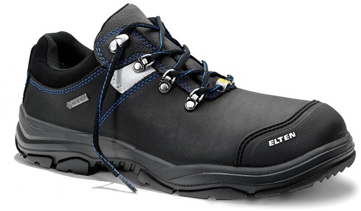 ELTEN-Footwear, S3-ERGO-ACTIVE-Arbeits-Berufs-Sicherheits-Schuhe, Halbschuhe, MASON Pro GTX Low, ESD, Futyp 1, schwarz